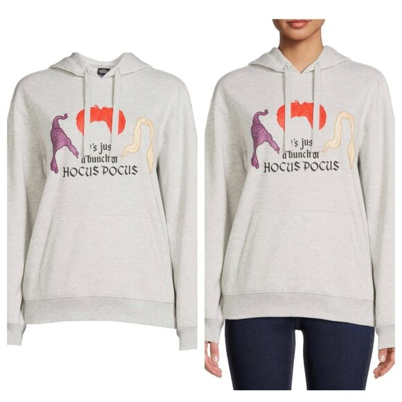 NWT Hocus Pocus Graphic Pullover Hoodie Sweatshirt – Junior Ladies, Size XS - Picture 1 of 9
